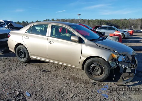 2010 Toyota Corolla Le z USA, uszkodzony, nr VIN 2T1BU4EE2AC535427